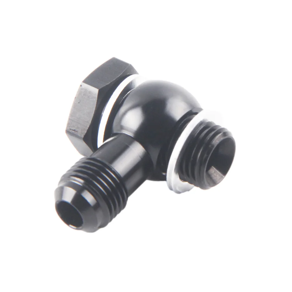 Racor banjo aluminio para embrague hidráulico rosca M12-M18