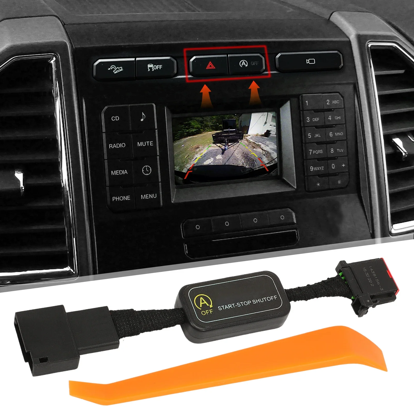 Anulador de arranque y parada Ford F-150 2015-2020, Raptor 2017 - imagen 4