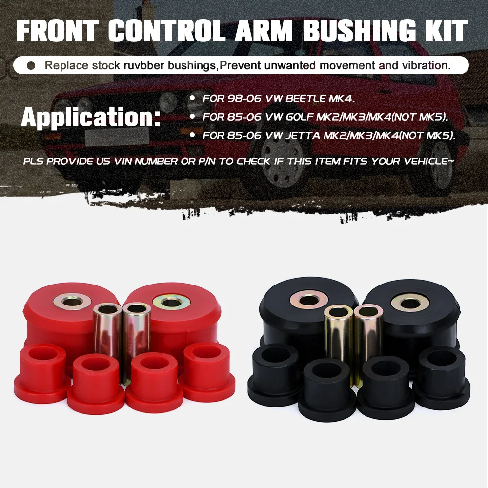 Kit Silentblocs Brazo Delantero WLR – VW Golf Jetta Escarabajo - imagen 2