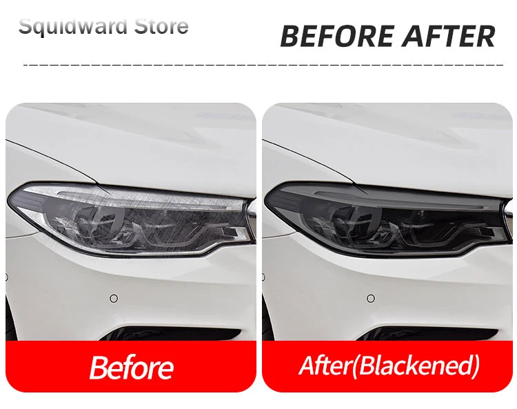 Película ahumada para faros en distintos modelos BMW