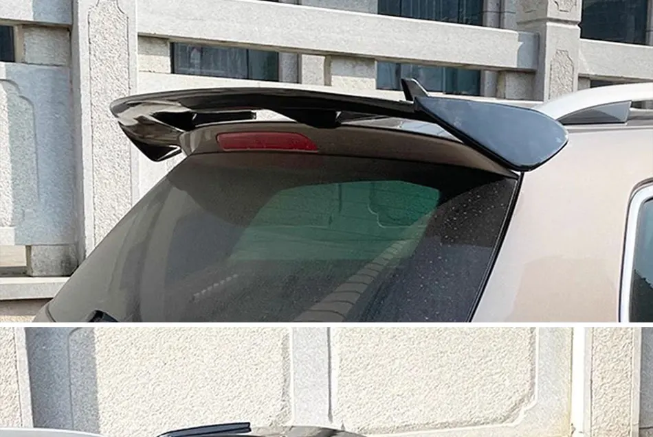 Vista del accesorio exterior para la parte trasera del vehículo