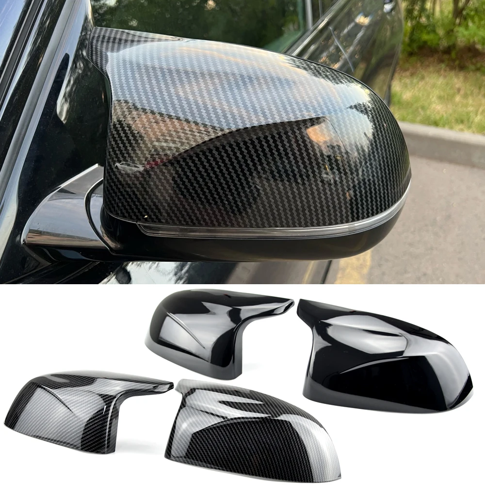 Carcasa retrovisor BMW X3 X4 X5 X6 F25 F26 F15 F16 fibra de carbono
