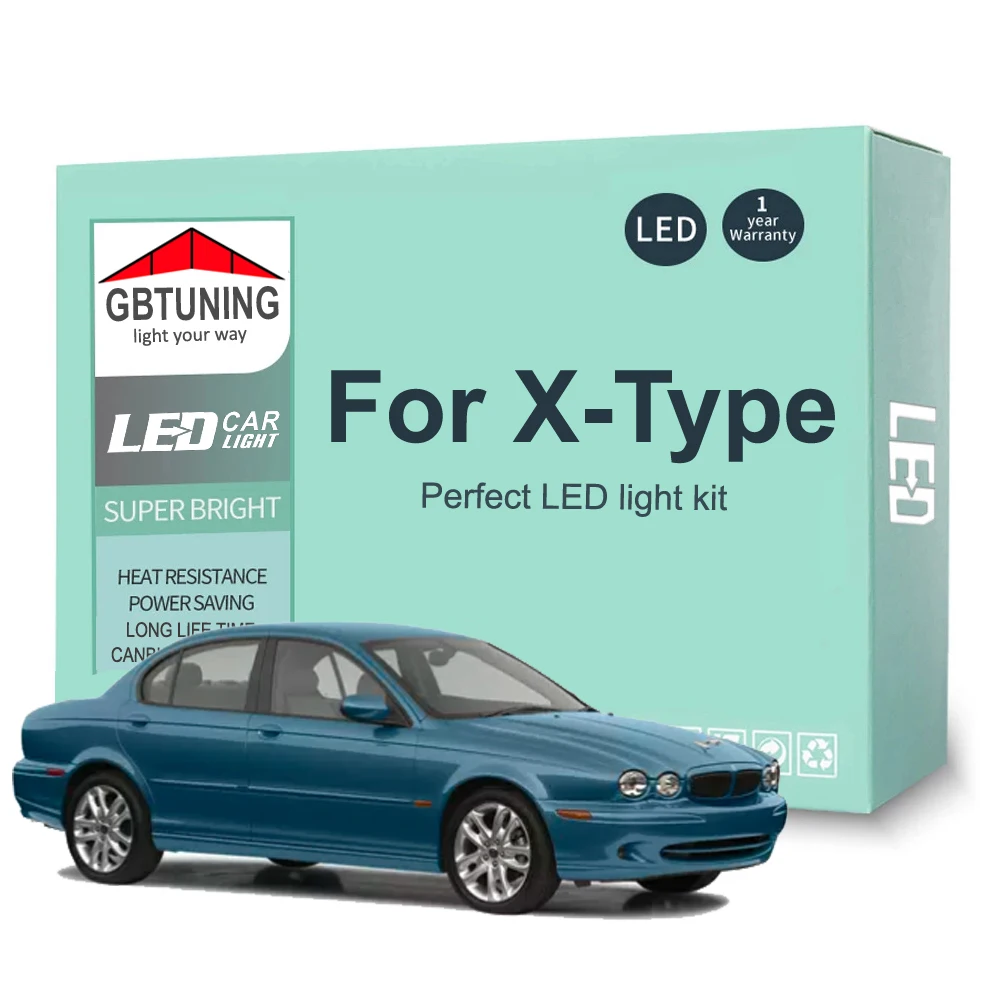 Bombilla LED Canbus interior para Jaguar X-Type X400 2001-2010