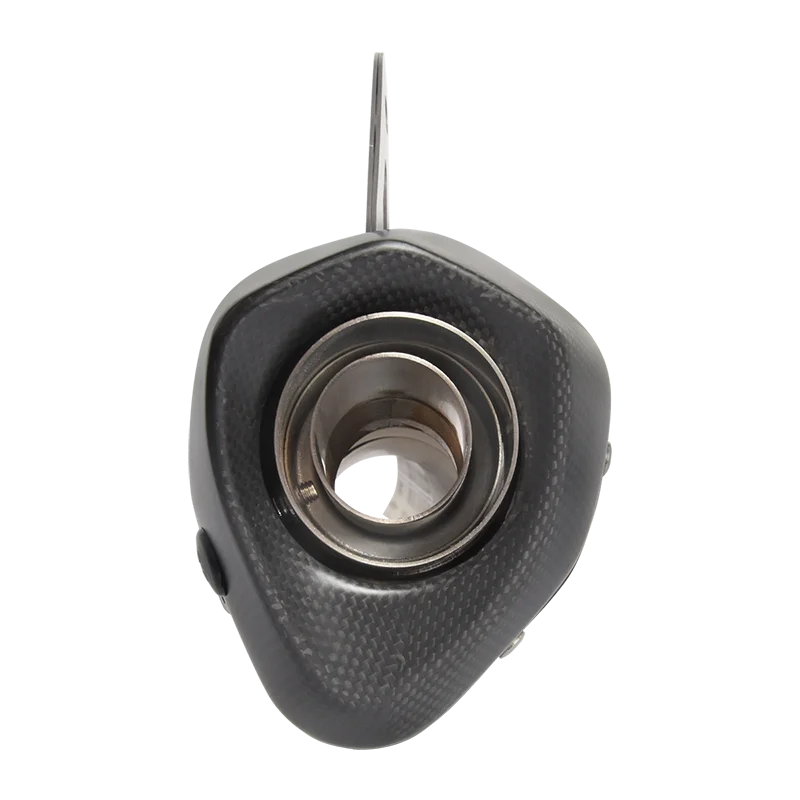 Escape intermedio de fibra carbono con DB Killer – BMW R1300GS ADV - imagen 2