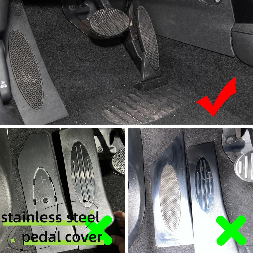 Kit cubiertas de pedal BMW Mini Cooper JCW con almohadillas - imagen 2