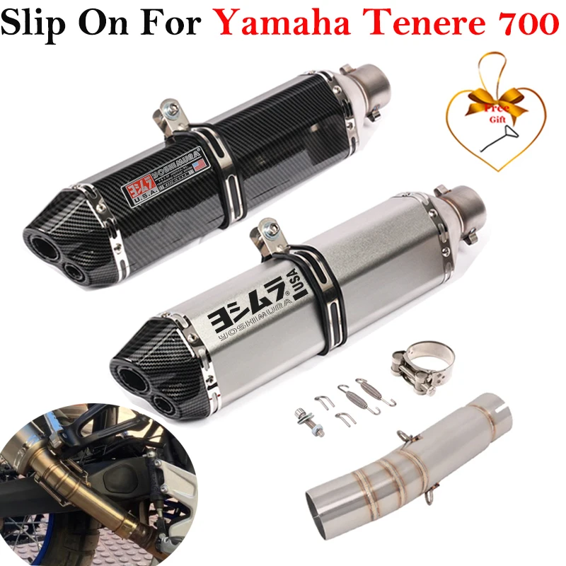 Escape Yoshimura Tenere 700 2019-2022 tubo enlace medio DB killer