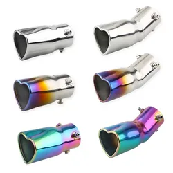 Silenciador escape acero inoxidable forma corazón – tuning coche