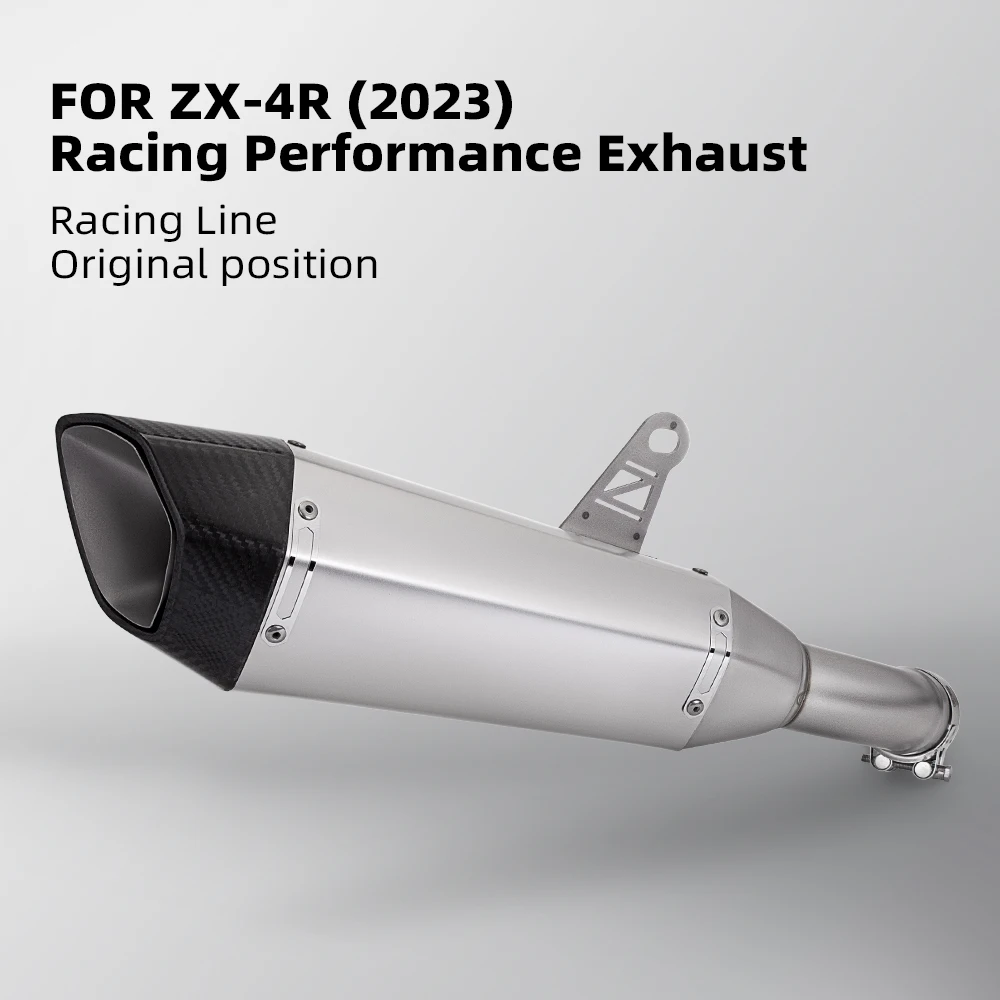 Escape de competición completo para Kawasaki ZX-4R y ZX-25RR 2023