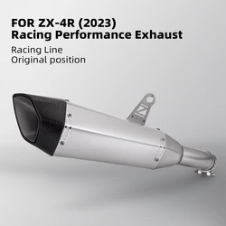 Escape de competición completo para Kawasaki ZX-4R y ZX-25RR 2023