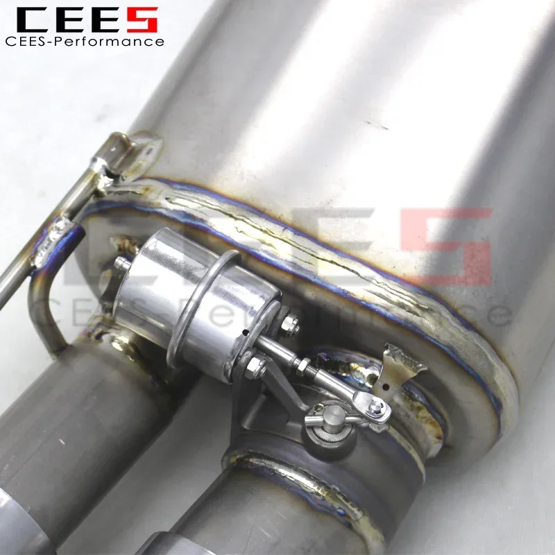 Escape catback CEES Tuning Valvetronic para BMW M5 F10/F15 4.4TT - imagen 5