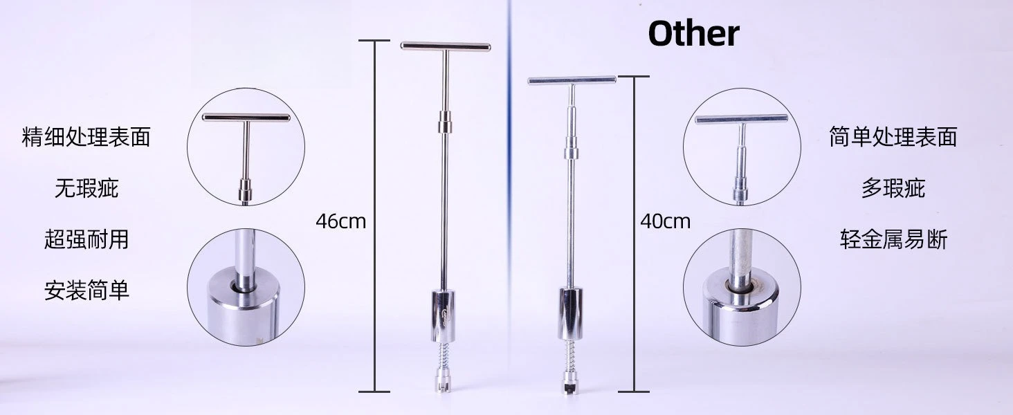 Detalle del extractor T-Pull 2 en 1
