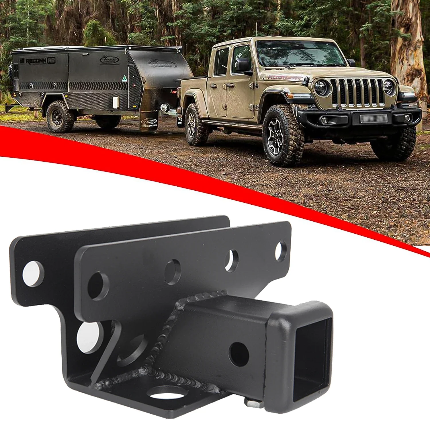 Bola de remolque 2" Jeep Gladiator JT 2019-
