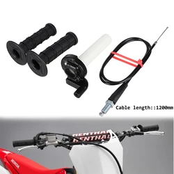 Kit de puños y cable de acelerador para Pit Bike y Quad ATV