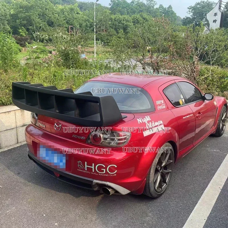 Alerón GT de fibra de carbono estilo STI WRC para Subaru Impreza GD - imagen 3