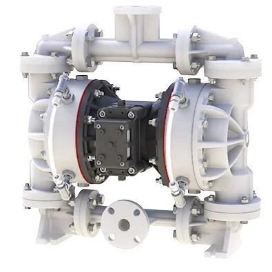 Bomba AODD neumática HN-1 no metálica 1/2 para fluidos corrosivos - imagen 3