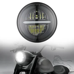 Faro LED redondo 5,75 pulgadas – Harley-Davidson y Jeep Wrangler