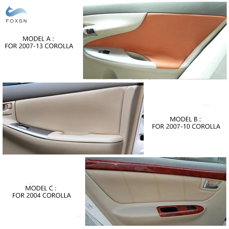 Embellecedor de manija de puerta Toyota Corolla 2007-2013 - imagen 5