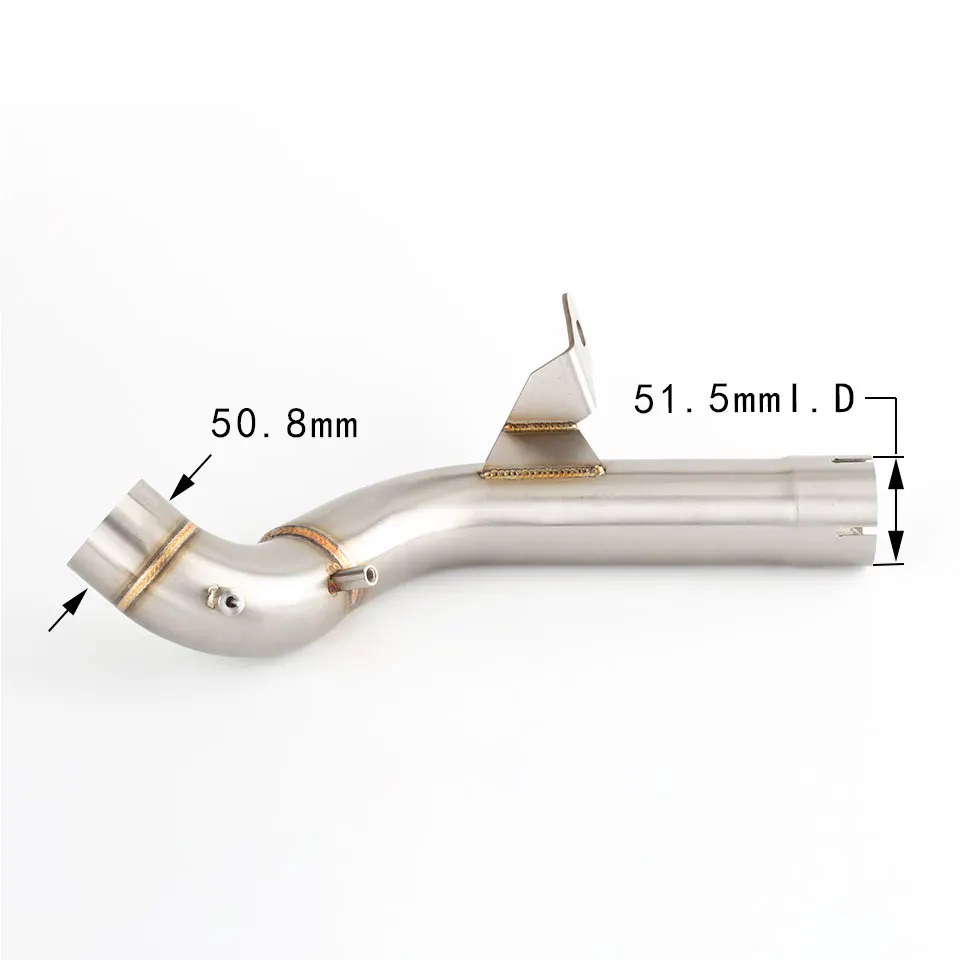 Tubo de conexión de escape inox para BMW F 850 GS - imagen 2
