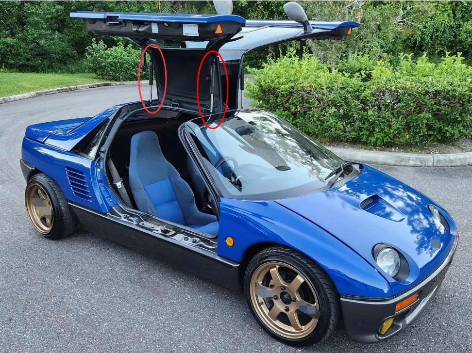 Resortes de gas para puerta Autozam AZ-1 Mazda AZ-550 PG6SA - imagen 2
