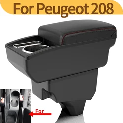 Caja reposabrazos Peugeot 2008/208 2019-2024 con portavasos