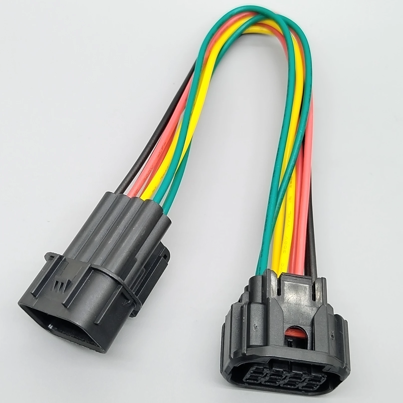 Shhworldsea 6189-7423 Conector automoción impermeable 8 pines 1,5 mm