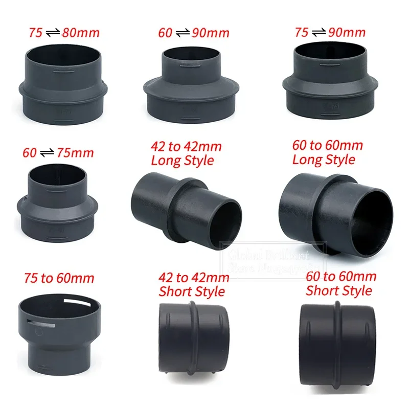 Conector reductor de tubo de calefacción – Eberspächer y Webasto, 90 mm