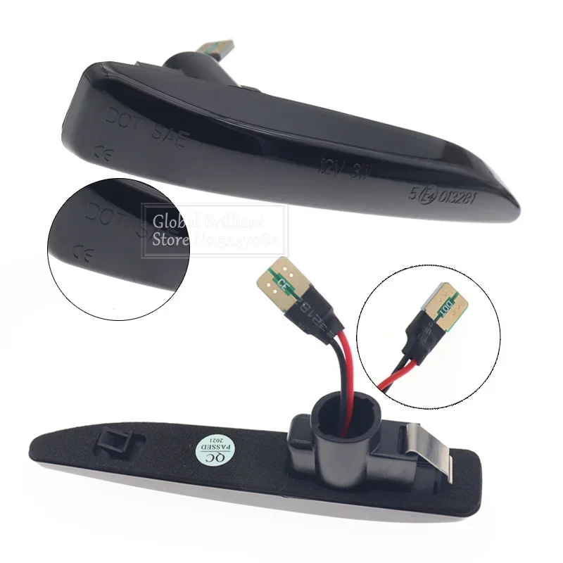 Luz LED dinámica señal giro guardabarros BMW Serie 7 E65-E68 - imagen 4