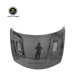Cofano fibra de carbono Redeye con rejillas para Dodge Charger Hellcat