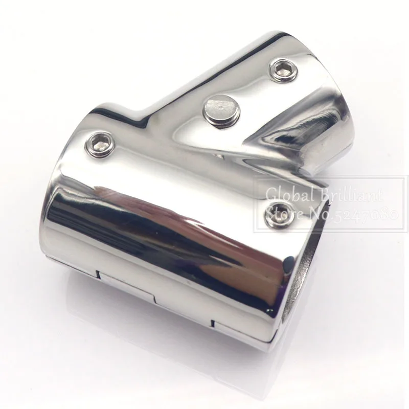 Conector en T náutico 90°/60° para pasamanos y toldo, 7/8″ y 1″ - imagen 3