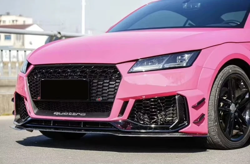 Kit fibra carbono Audi TTRS MK3 alerón divisor lateral Canards - imagen 3