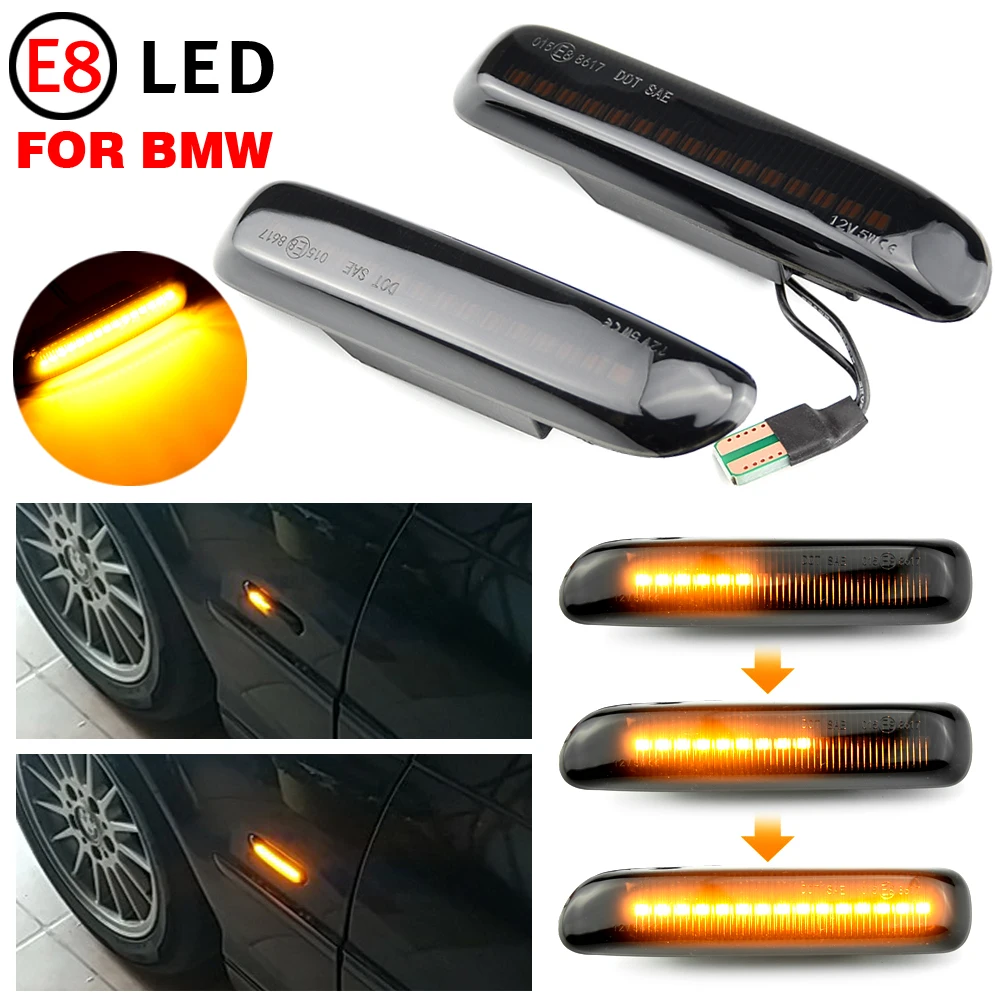 Indicadores LED Dinámicos Laterales – BMW E46 Coupe Compact Cabrio Touring
