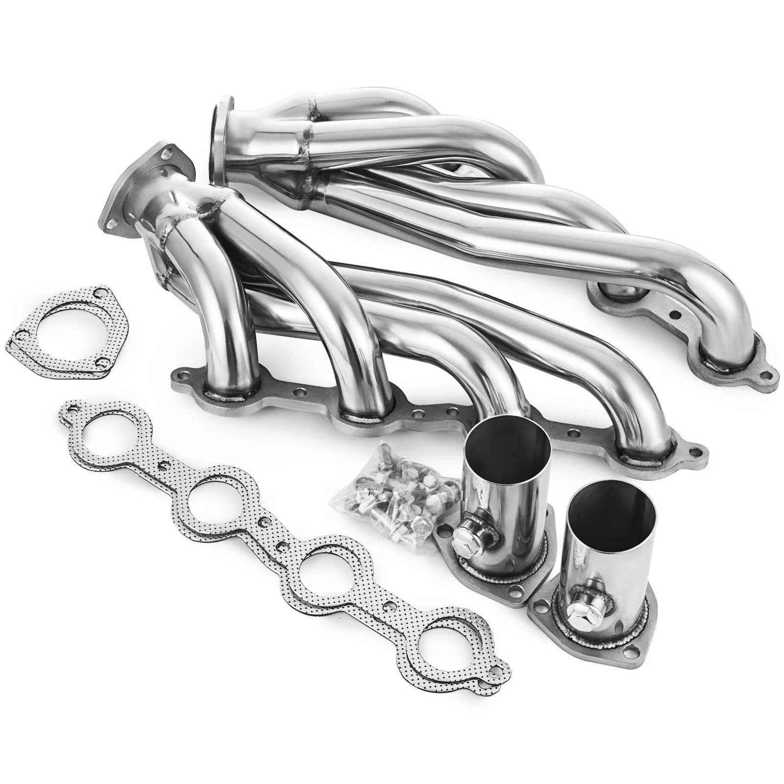Colector de escape Shorty inoxidable para Chevy LS1-LS7 Camaro - imagen 3