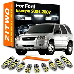 Kit bombillas LED interior ZITWO para Ford Escape 2001-2007