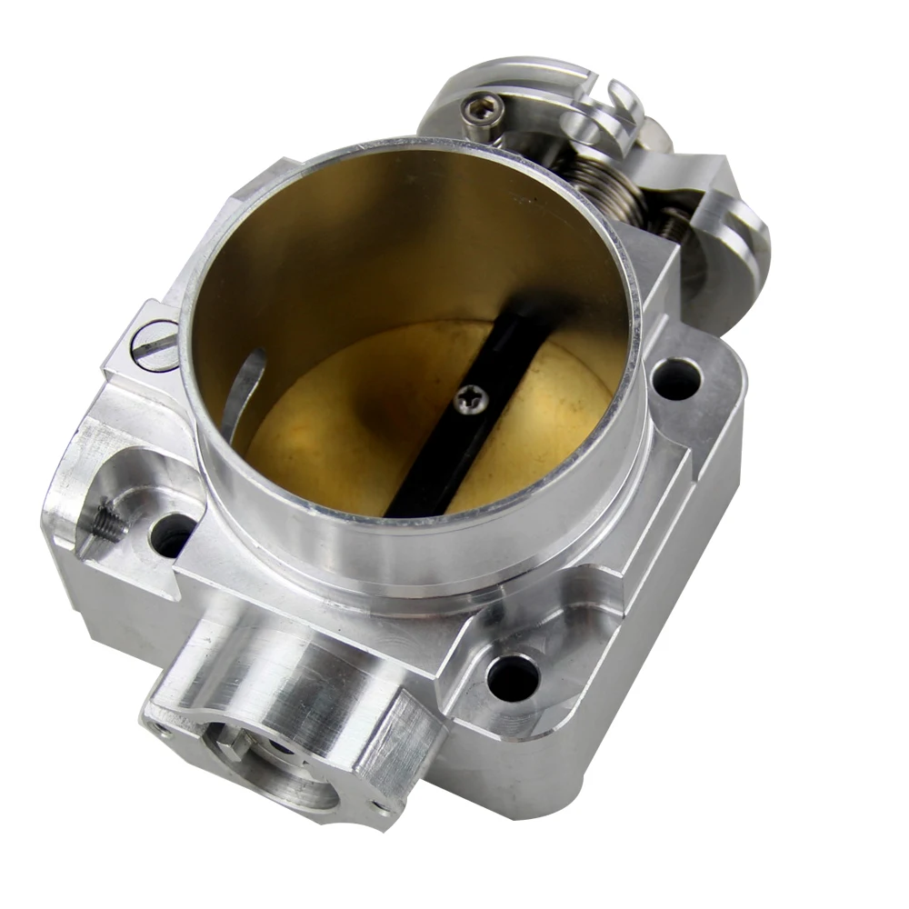 Cuerpo de mariposa PQY de aluminio 70 mm para Lancer Evo IV-VI 4G63 - imagen 5