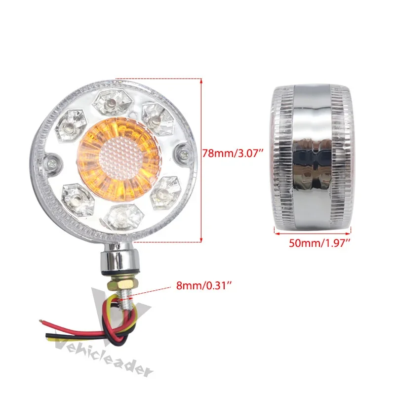Luz LED lateral 24V de posición e intermitencia para camión y remolque - imagen 3