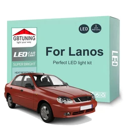 Kit bombillas LED matrícula Canbus Dome Daewoo Lanos