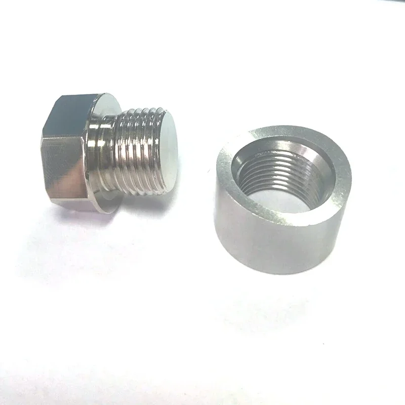 Juego tuercas y tapones escalonados para sensor O2 M18x1.5 - imagen 4
