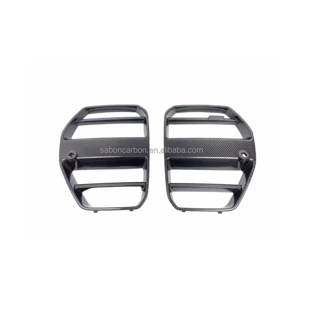 ST Style Rejilla paragolpes carbono BMW G80 M3 G82 M4 2021+