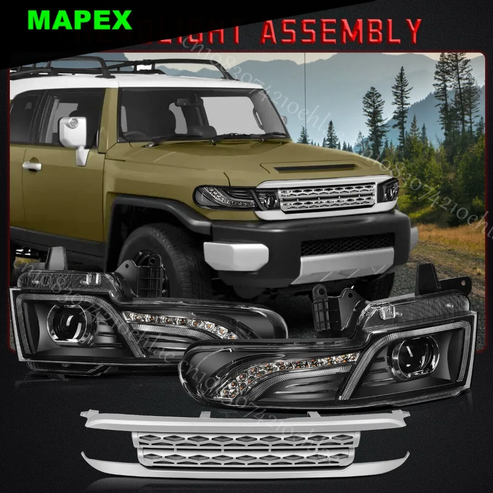 Parrilla delantera central para Toyota FJ Cruiser 2007-2015 - imagen 2