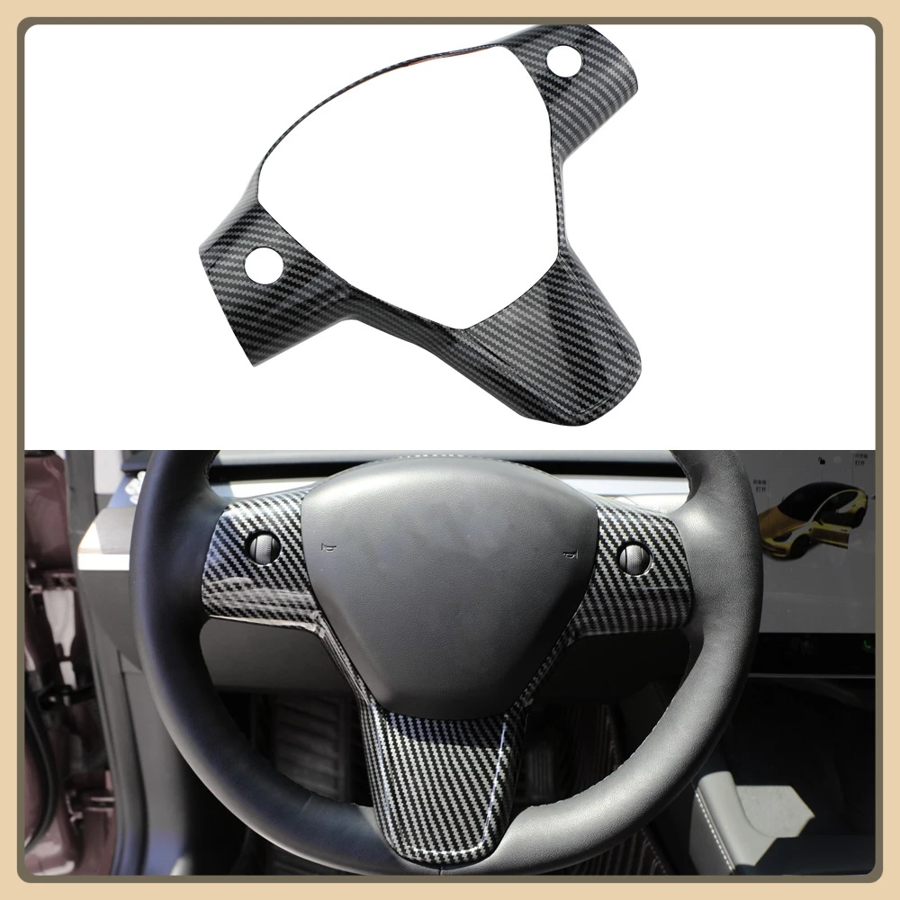 Kit decoración panel-volante Tesla Model Y/3 con lentejuelas