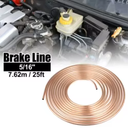 Tubo de línea de freno UXCELL en bobina de cobre 3/8" 5/16"