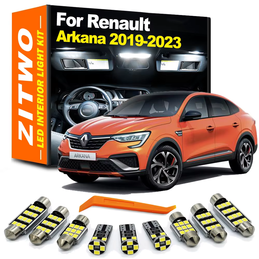 ZITWO Bombillas LED interiores para Renault Arkana 2019-2023