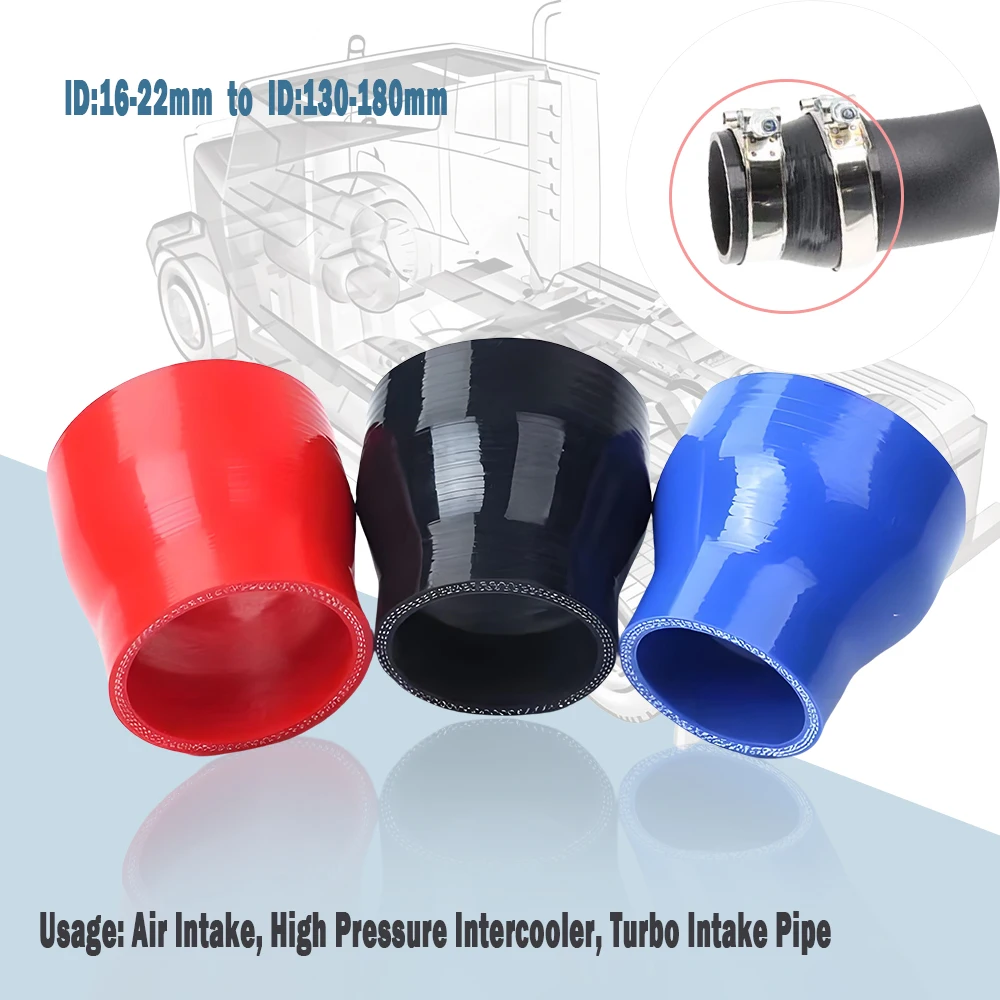 Manguera de silicona recta universal para intercooler y turbo