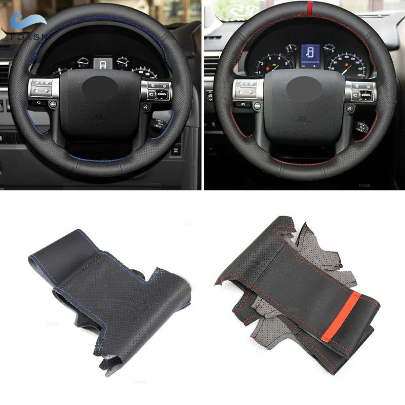 Funda volante cuero microfibra perforado Lexus GX 2014-2019