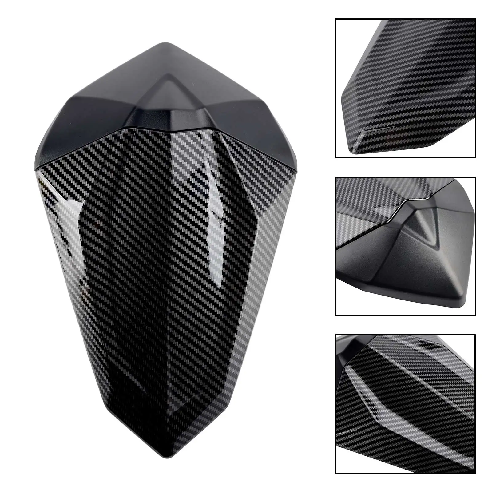 Colín carbono Kawasaki Ninja 500 2024-2025 carenado trasero - imagen 2