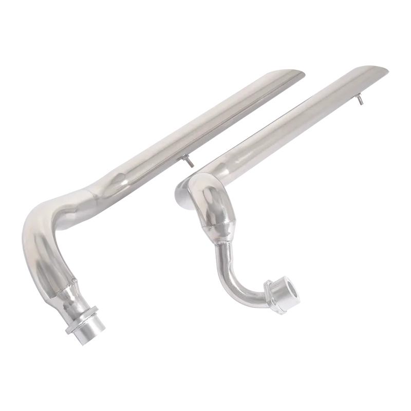 Silenciador de escape doble para Yamaha Drag Star 400/650 - imagen 4