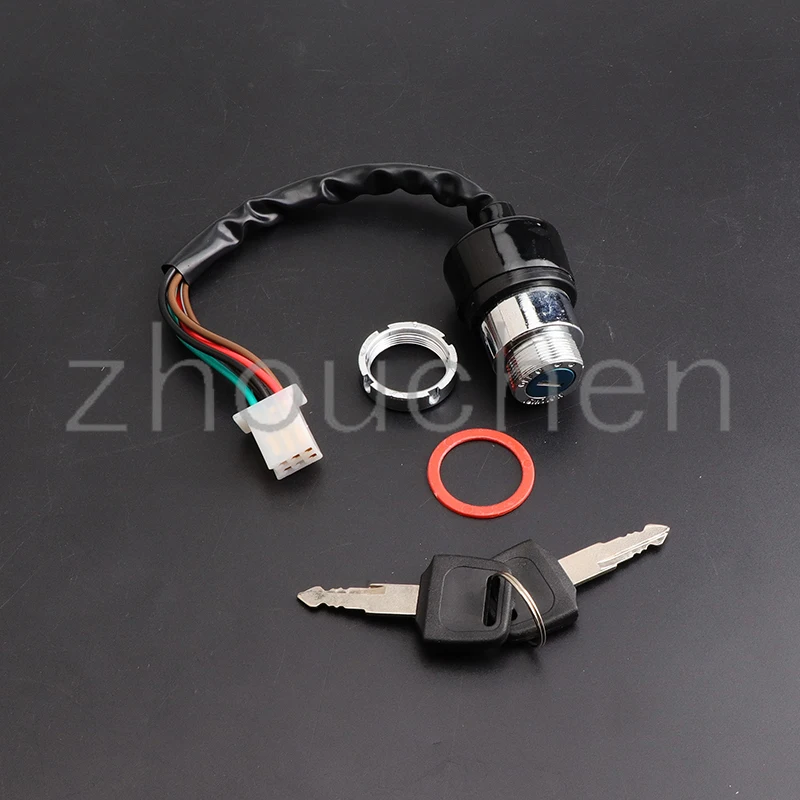 Interruptor de encendido con llave: coche, moto, ATV, quad y go-kart - imagen 2