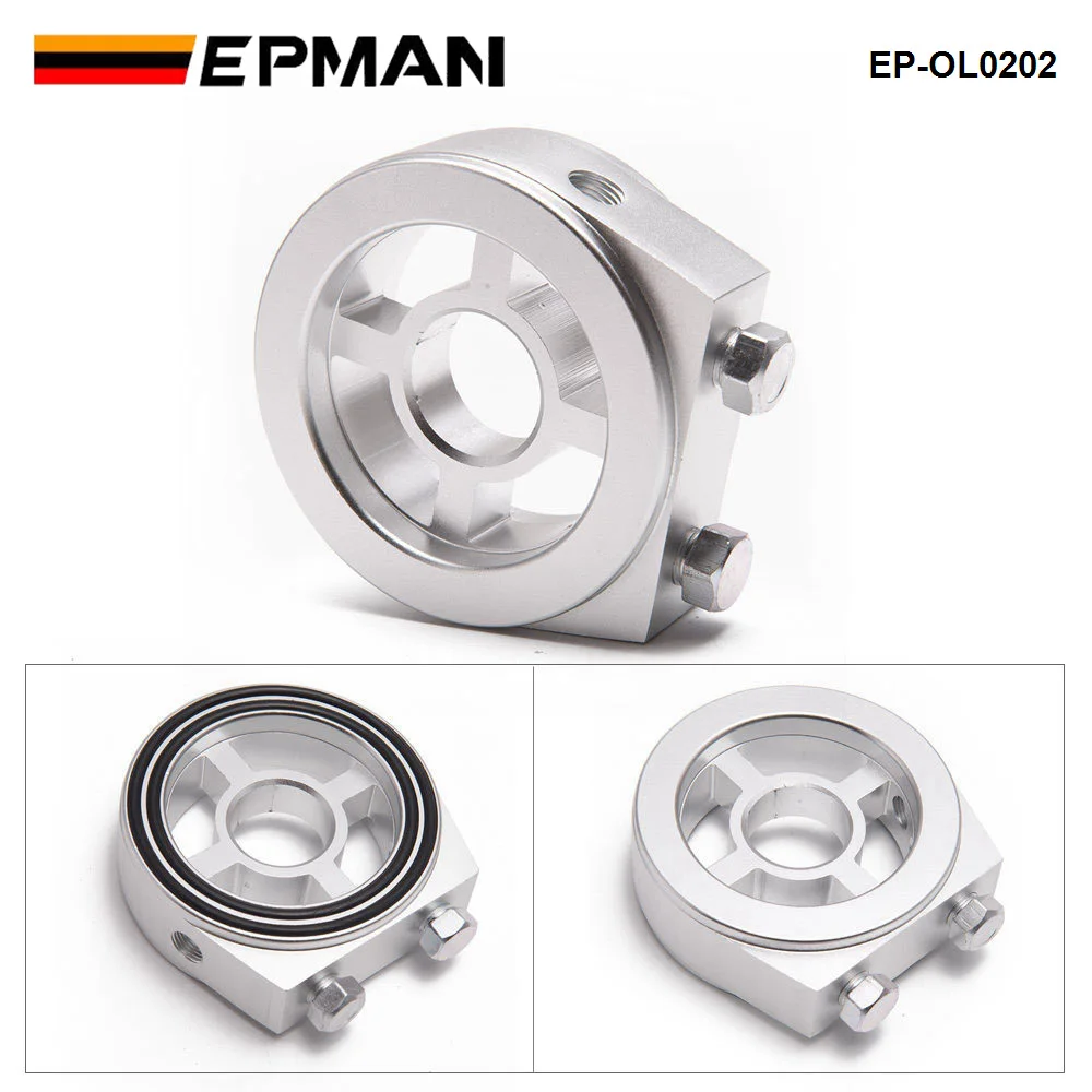 EPMAN EP-OL0202 Adaptador sándwich universal para enfriador de aceite - imagen 2