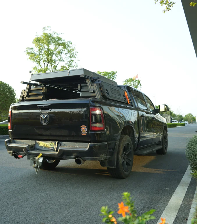 Barra antivuelco de aluminio para camioneta 4x4 con sistema de carga - imagen 5