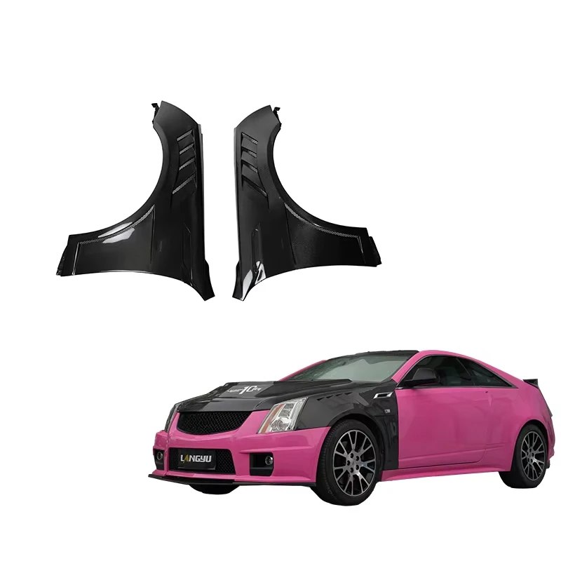 Aletas laterales de fibra de carbono para Cadillac CTS (2008-2012)